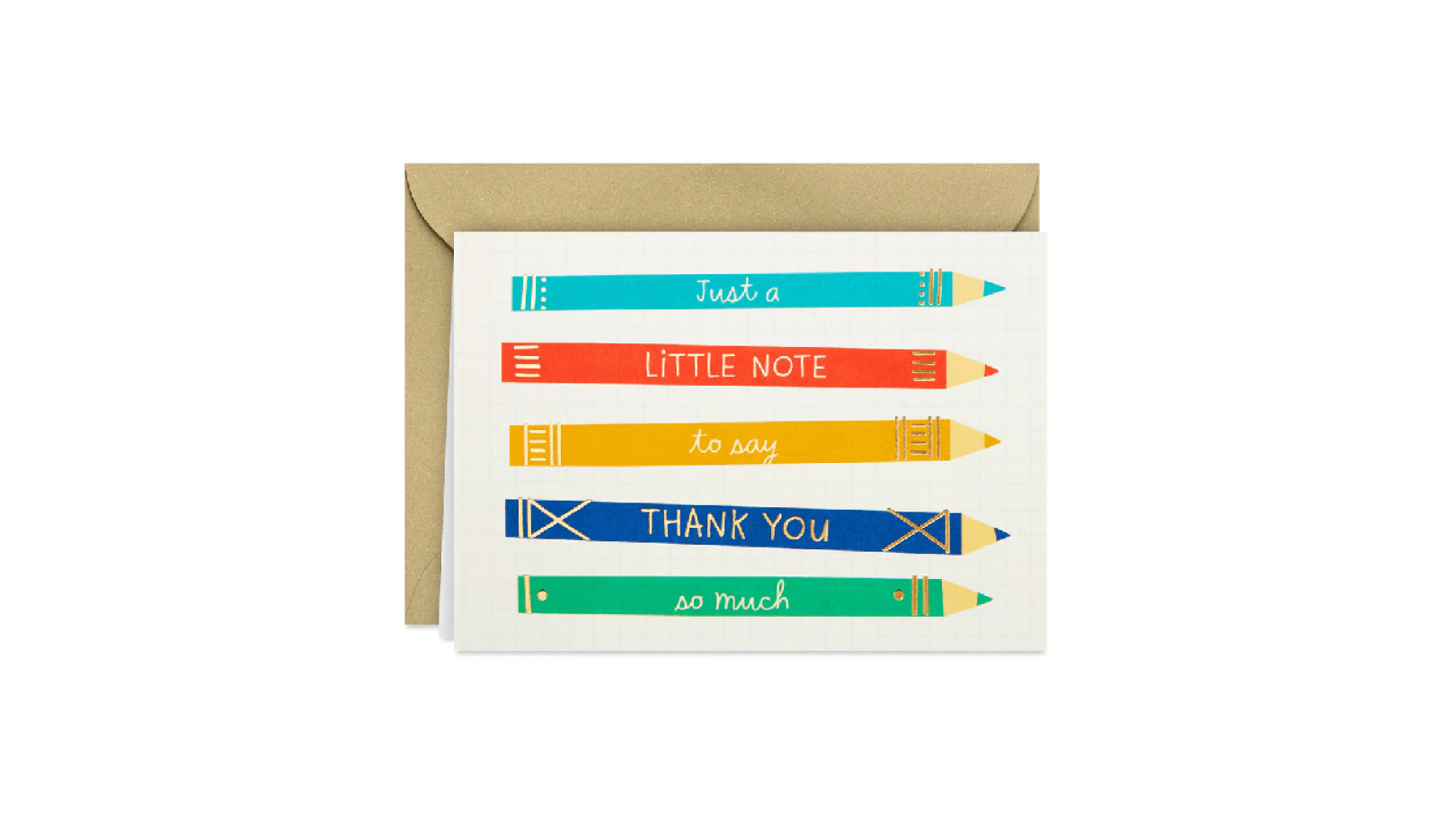 Pencils Thank You Card.png Walgreens Boots Alliance